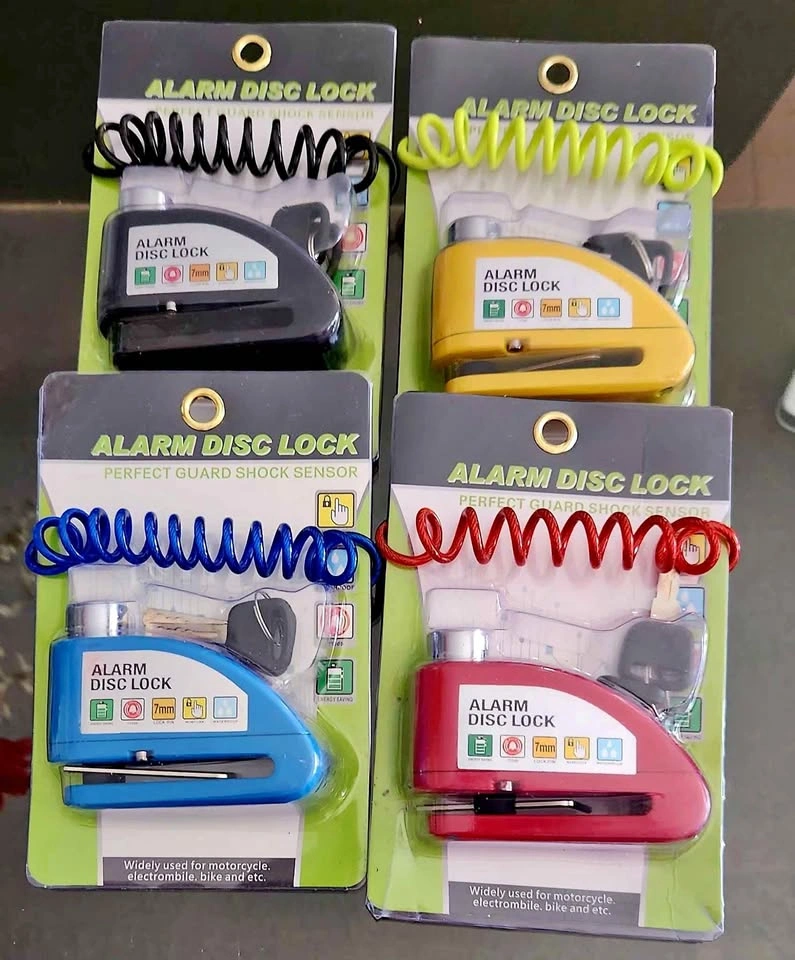 New anti-theft bike disk lock