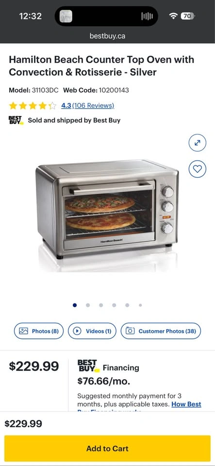 Convection oven - photo 3