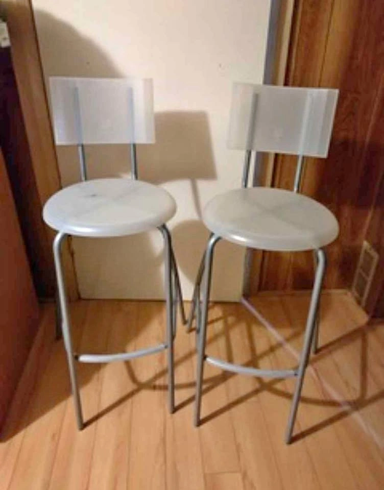 White Bar Stools