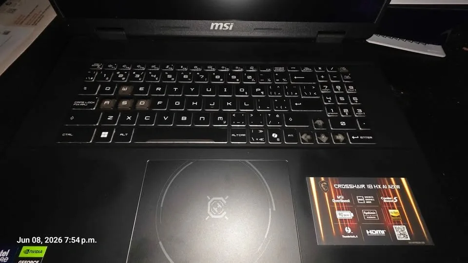 MSI Crosshair 18 HX AI 18" Gaming Laptop (Ultra 9/32GB/2TB/RTX50 - photo 5