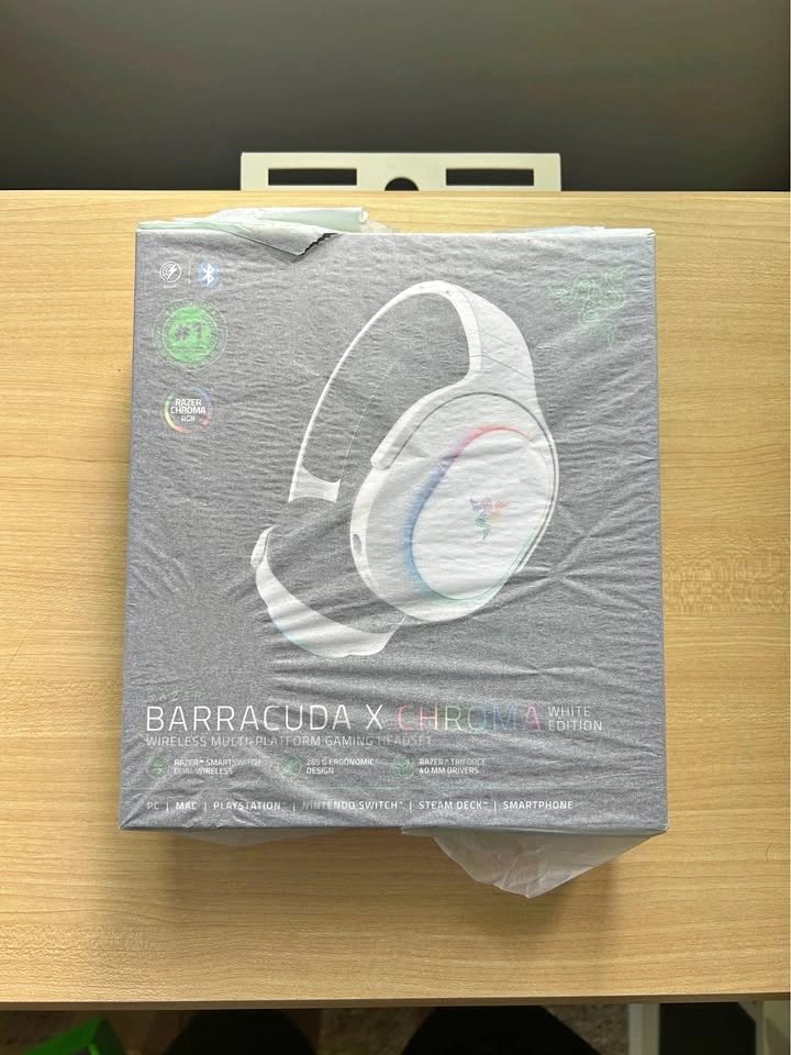Razer Barracuda X Chroma Wireless Gaming Headset (White)