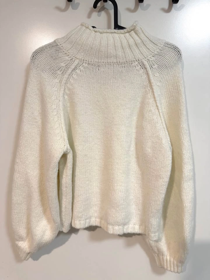 Mango Knit White Sweater - photo 2