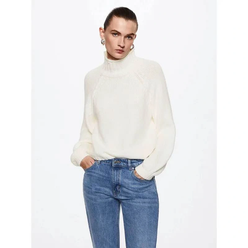 Mango Knit White Sweater - photo 3