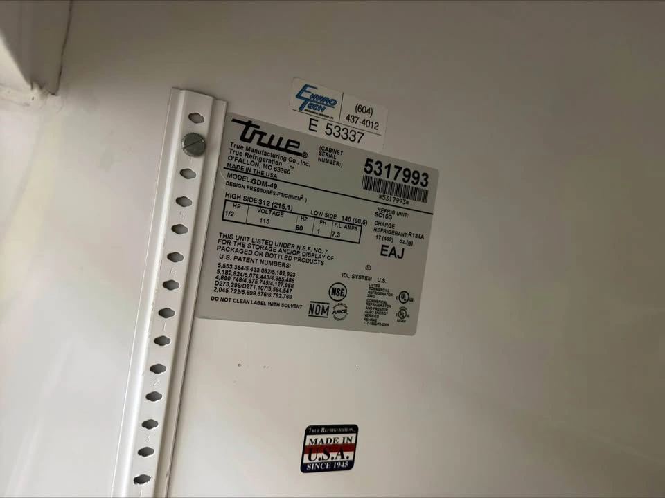 True Commercial Glass Door Freezer and Matching Cooler - photo 4