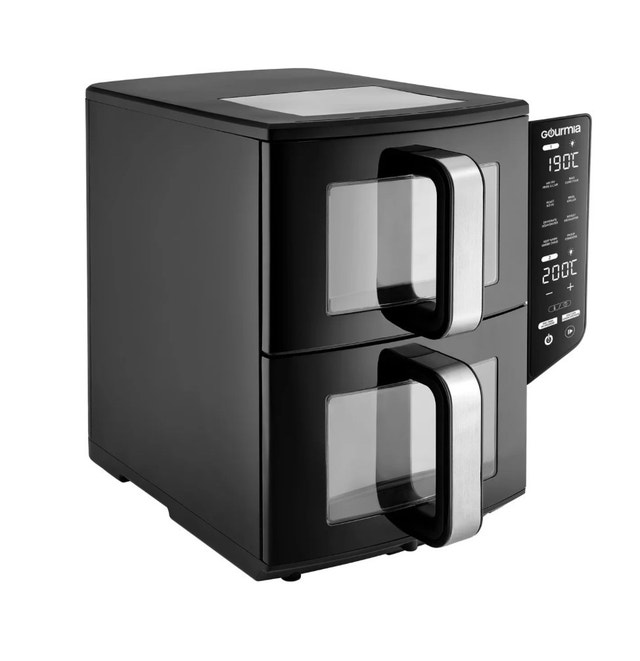 Gourmia 4 Dish 10.4 L (11 qt.) Dual Basket Air Fryer - photo 3