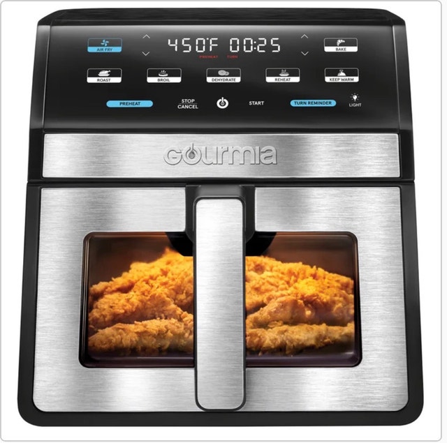 Large Gourmia 7.57 L (8 qt.) Digital Air Fryer