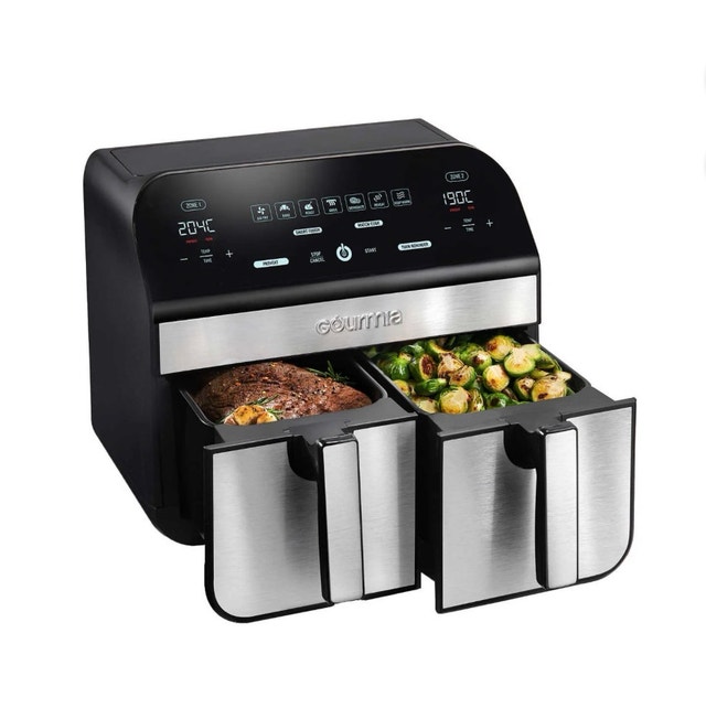 Gourmia 10-Qt Smart Dual Basket Digital Air Fryer - photo 2