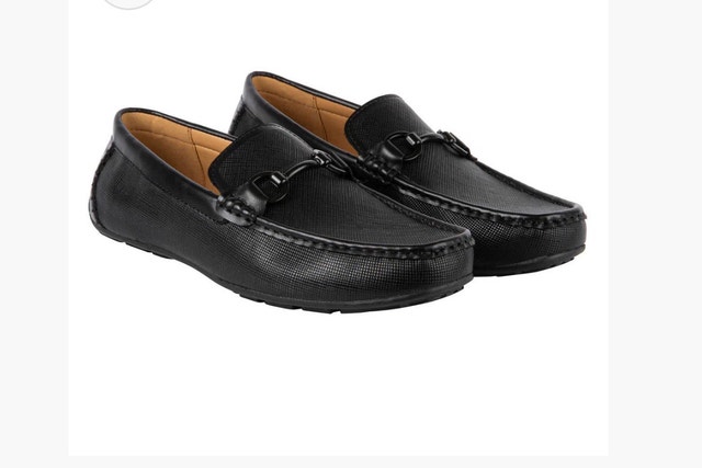 Brand New Steve Madden Luxury Black Moccasin Loafers