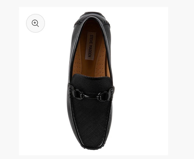 Brand New Steve Madden Luxury Black Moccasin Loafers - photo 5