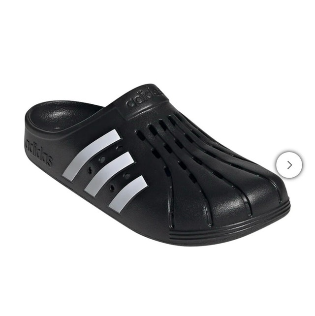 Brand New Adidas Black Sports Clogs Slides - photo 4
