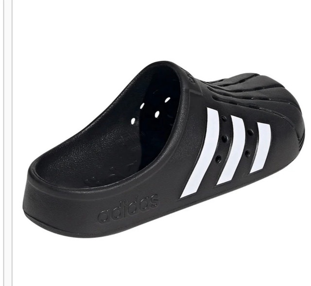 Brand New Adidas Black Sports Clogs Slides - photo 5