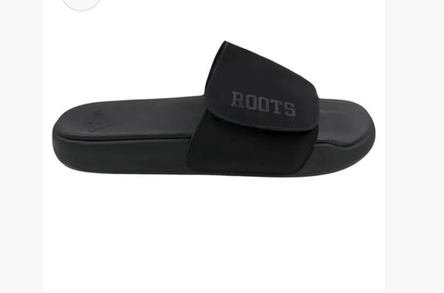 Brand New Roots Comfortable Plush Slides - Black - photo 3