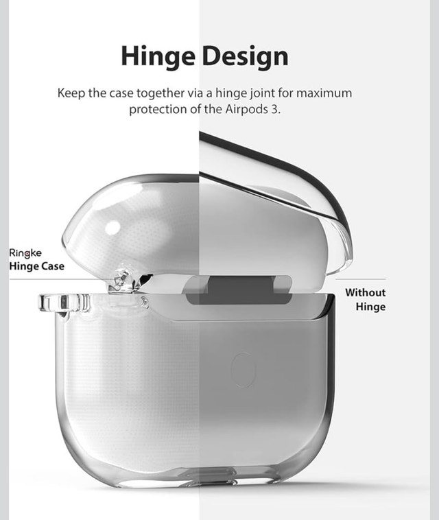Brand New Apple AirPods (Gen 3) Clear Case by FURO - photo 2