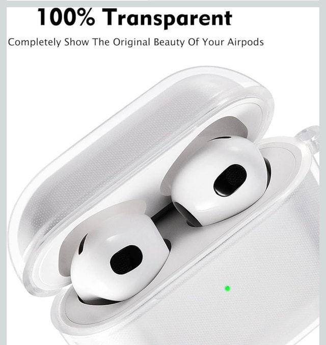 Brand New Apple AirPods (Gen 3) Clear Case by FURO - photo 3