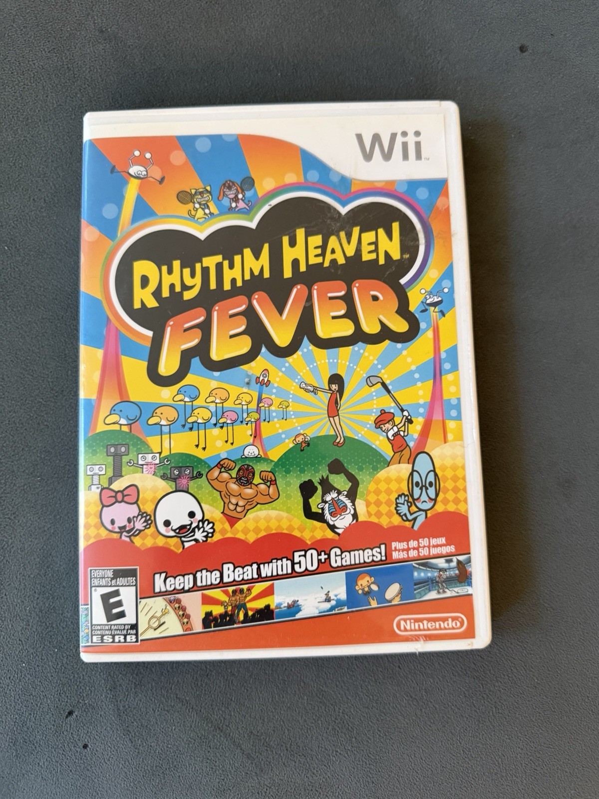 Nintendo Rhythm Heaven Fever Wii Manuals Included E NTSC-U/C