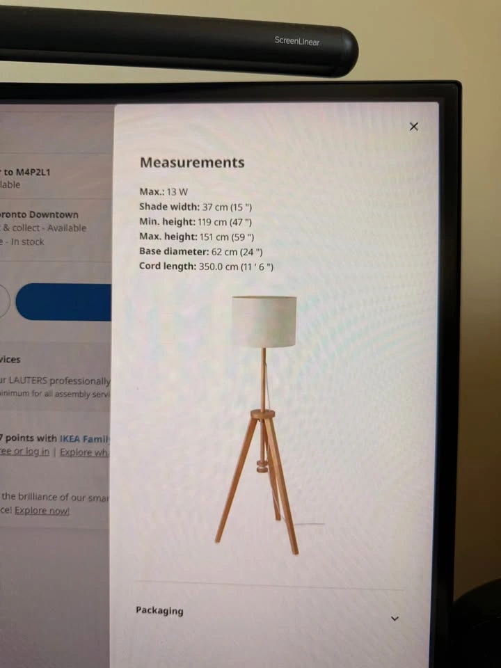 Ikea LAUTERS Floor Lamp - photo 4