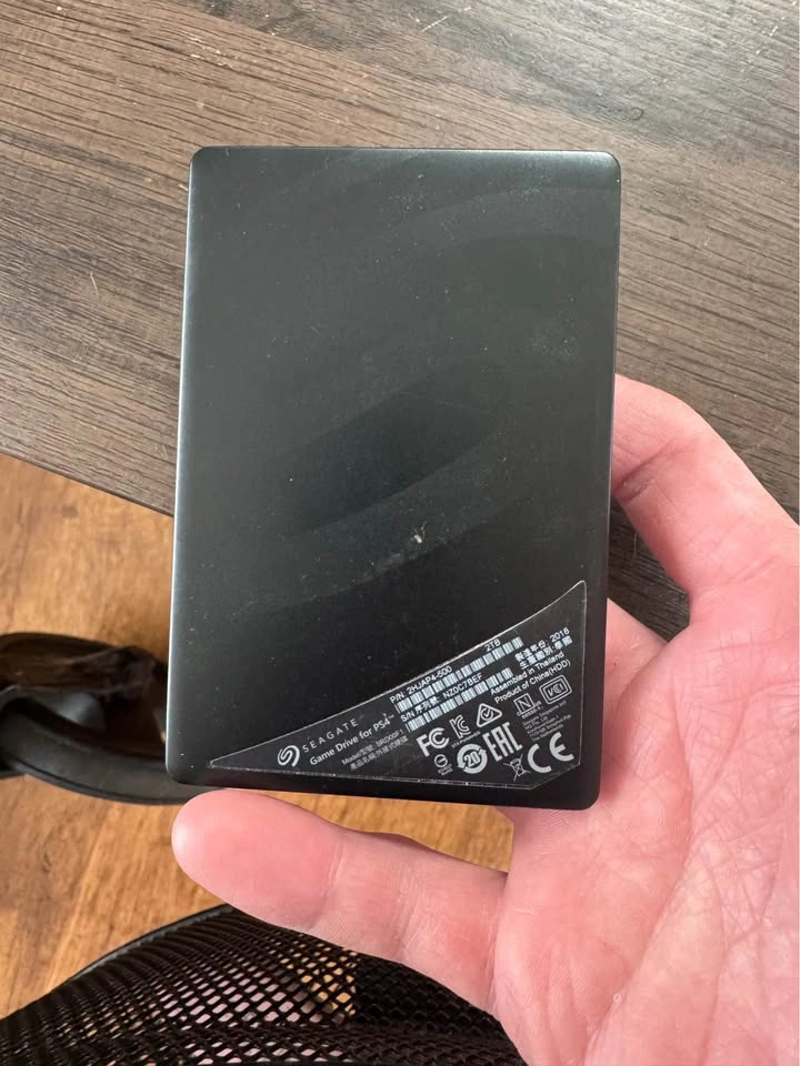 PS4 with 2T external hard drive - photo 2