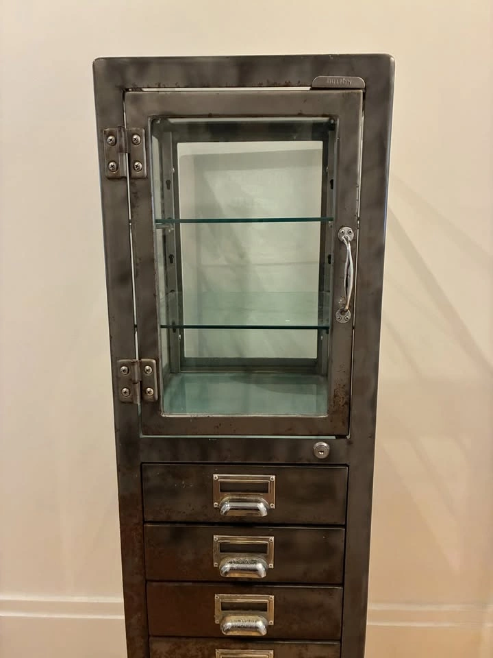 Vintage Pharmacy Cabinet by Dulton for Restoration Hardware - photo 2