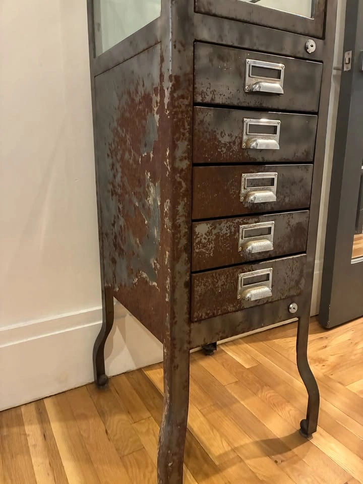 Vintage Pharmacy Cabinet by Dulton for Restoration Hardware - photo 3