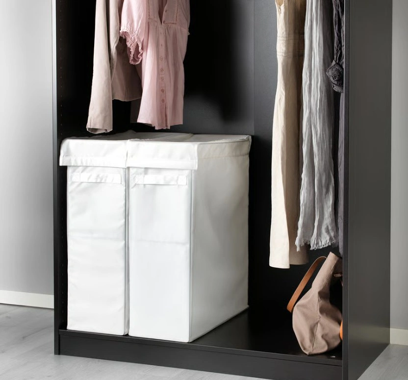 2 Ikea Skubb Organizers - Laundry Hamper + Zippered Storage