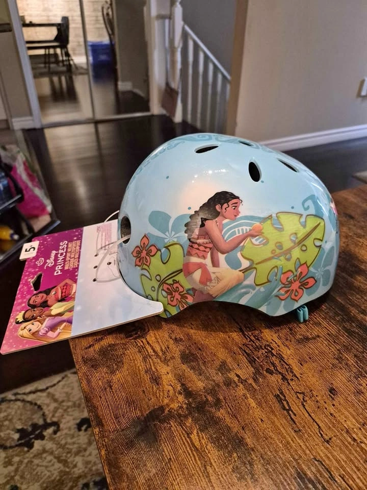 Brand New 5+ Girls Multisport Bike/Skate Helmet Disney Princess