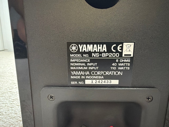 Yamaha NS-BP200 Speakers - photo 3