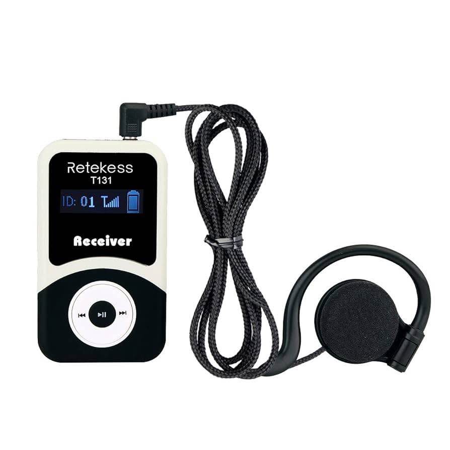 Retekess T131 Wireless Tour Guide System Receiver - photo 3