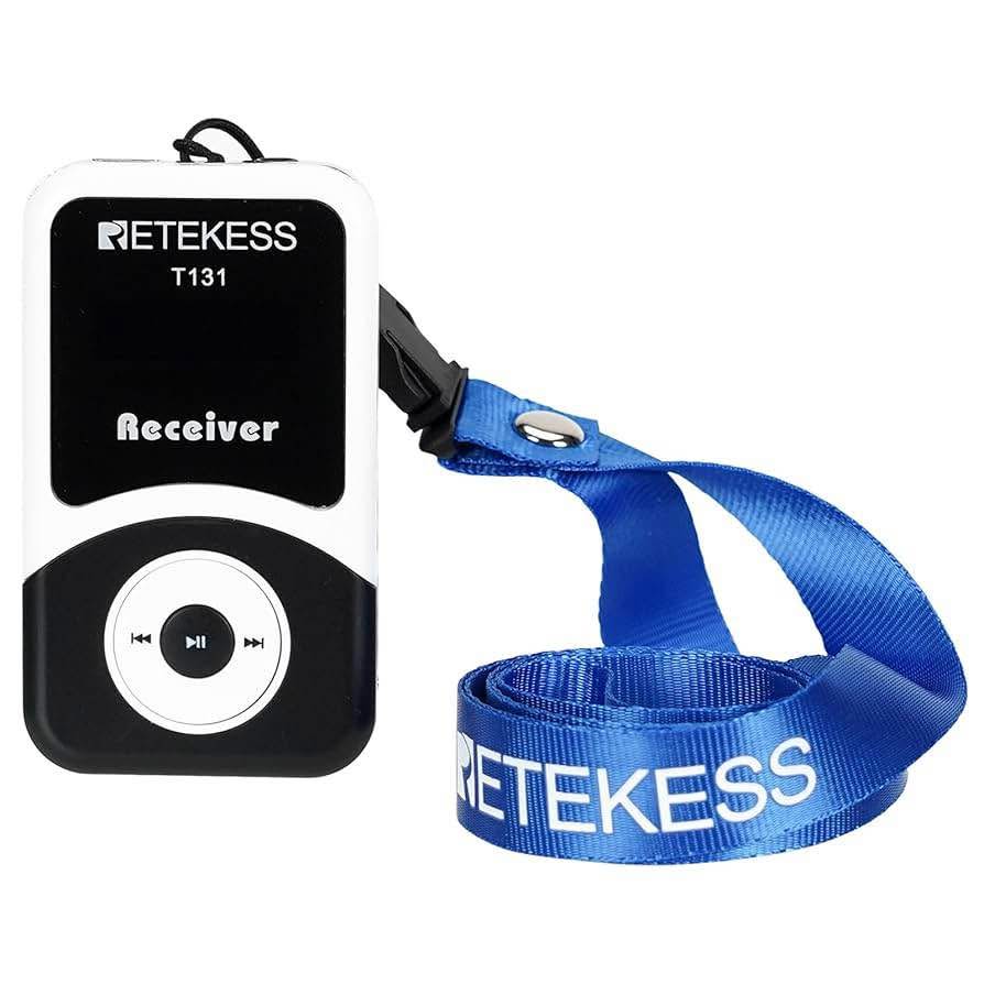 Retekess T131 Wireless Tour Guide System Receiver - photo 4