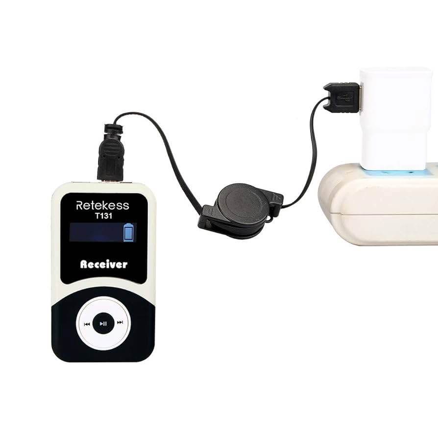 Retekess T131 Wireless Tour Guide System Receiver - photo 5