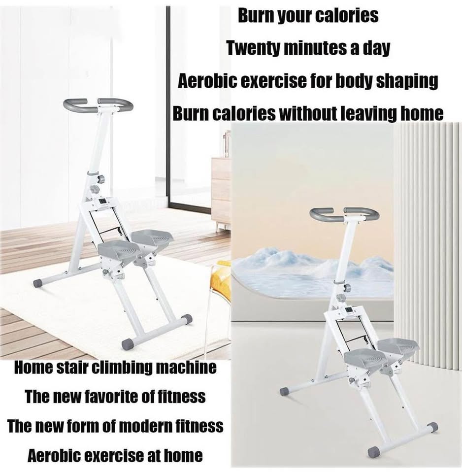 Home Fitness Stepper, Foldable Full Body Workout Vertical... - photo 3