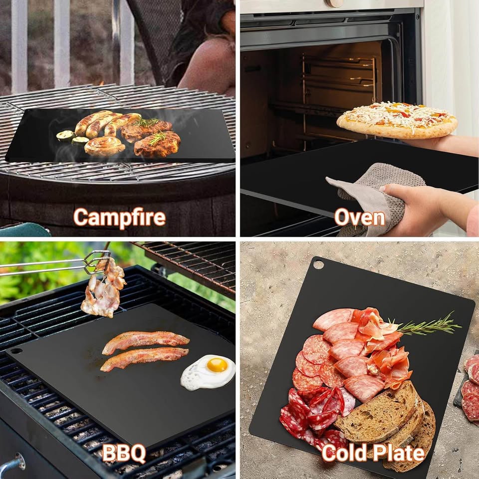Onlyfire Pizza Steel Baking Stone 16 x 14 inch - photo 5