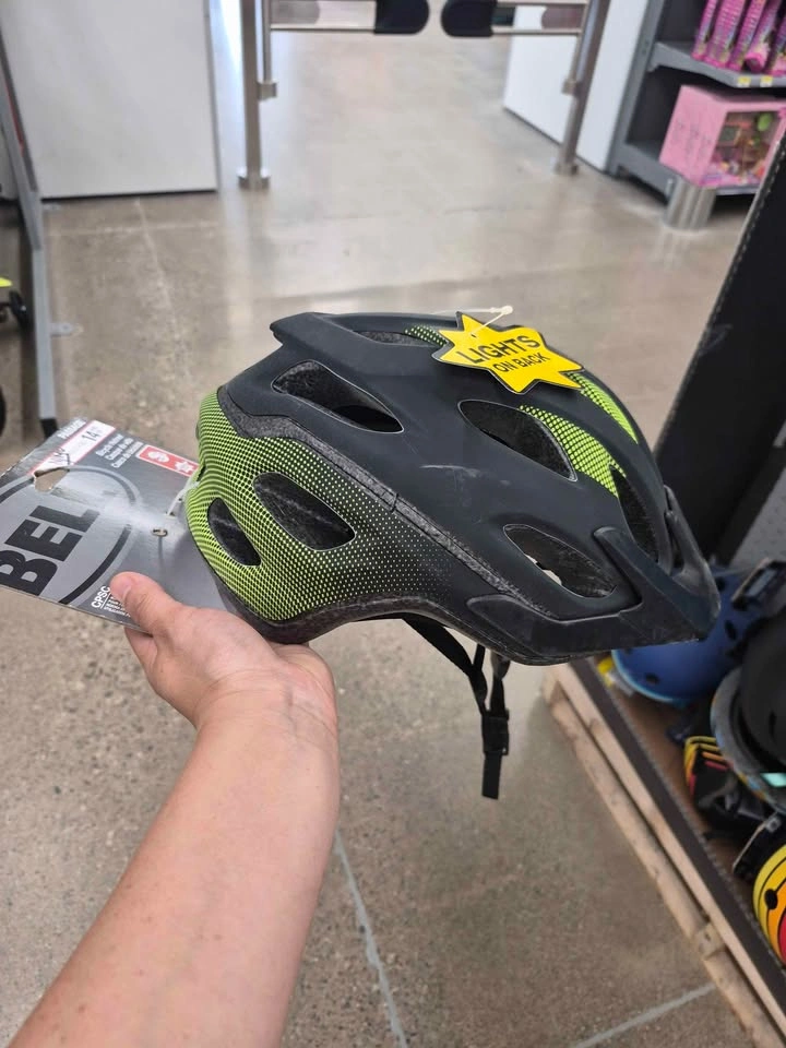 Brand New Adult 14+ Bike Helmet with Lights - photo 2