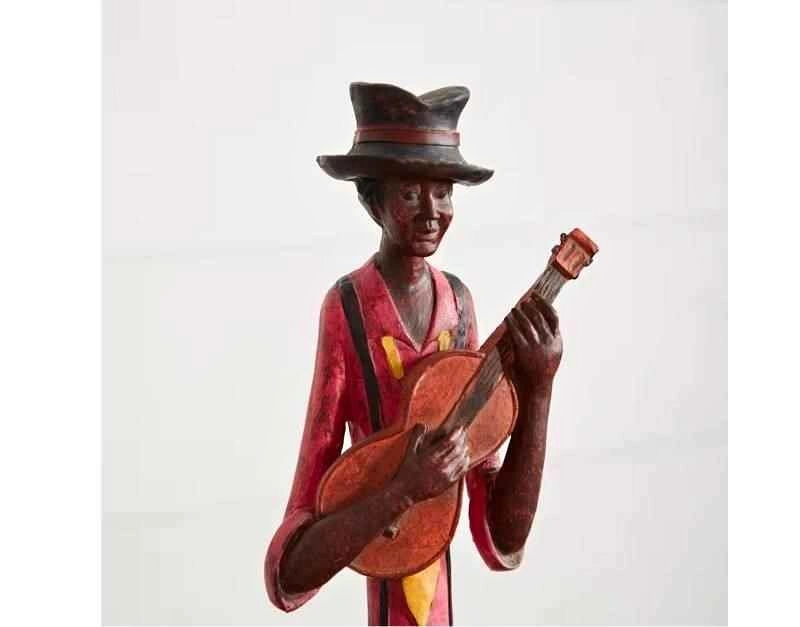 Statue. New. 3.5 feet tall. Jazz.