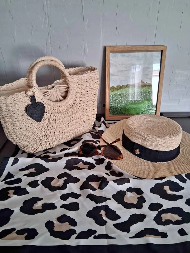 Summer Straw Bundle: Bag & Hat (from Thailand)