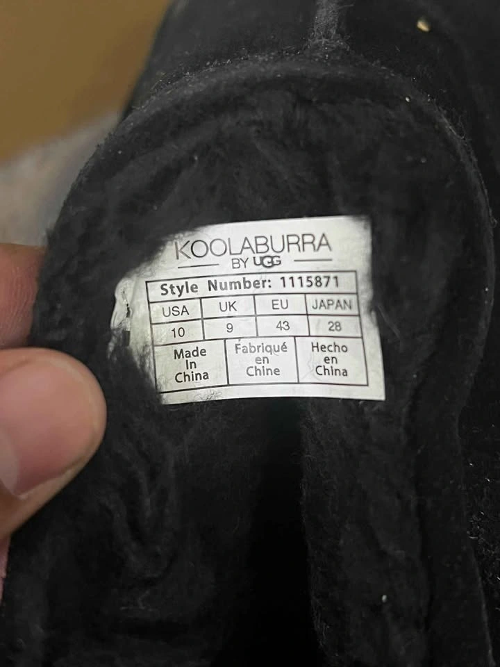 Koolaburra by UGG Black Boots – Size 10 US - photo 2