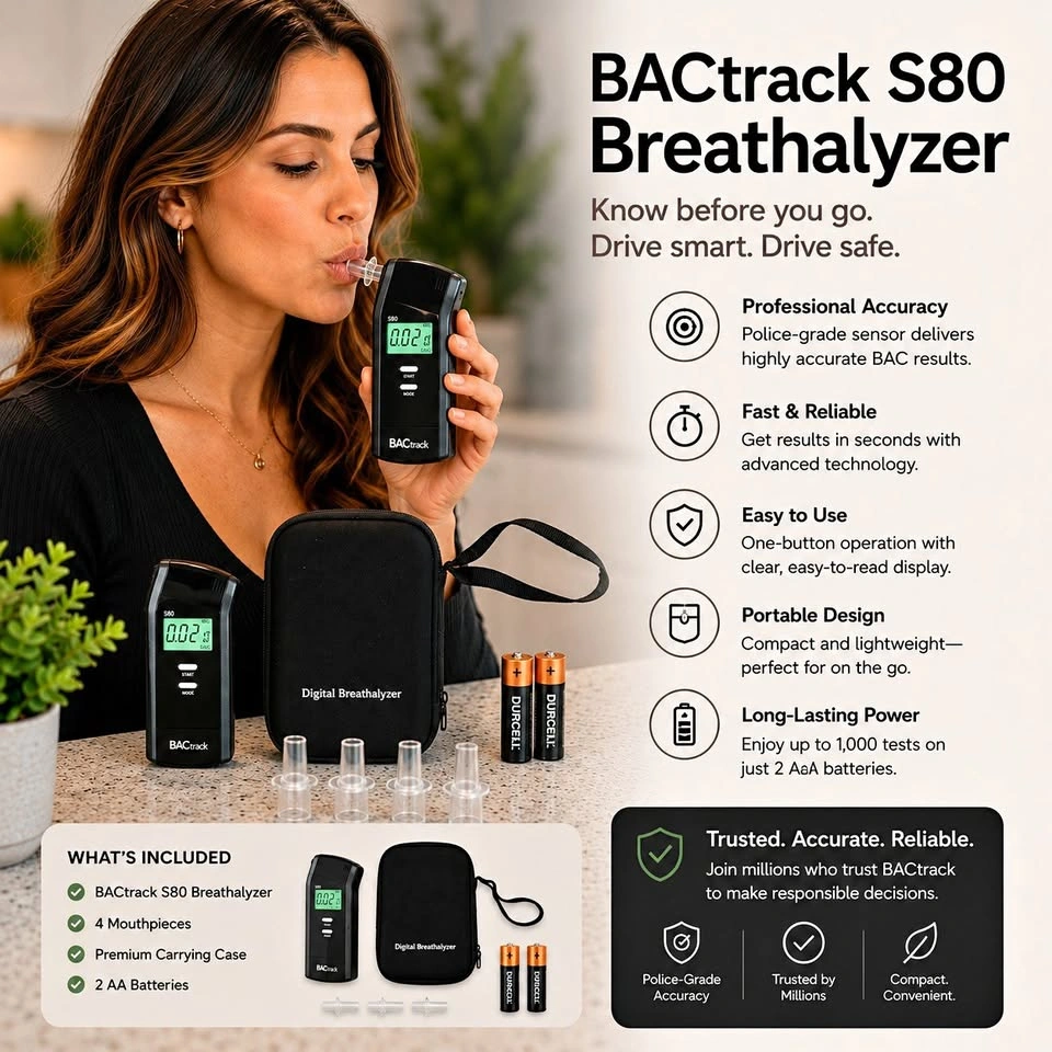 BACtrack S80 Breathalyzer