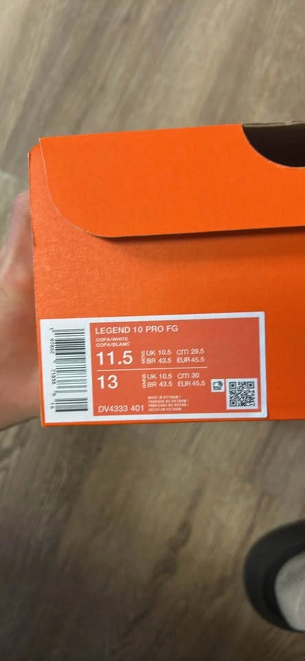 Brand New Nike Tiempo Legends 10 Pro FG Size 11.5 - photo 4