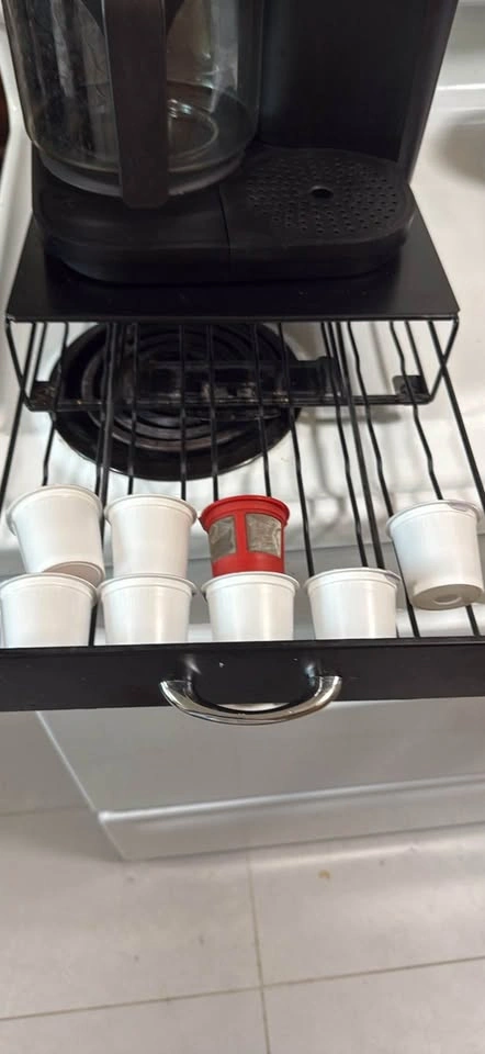 Keurig Coffee Maker and coffee pod holder - photo 3