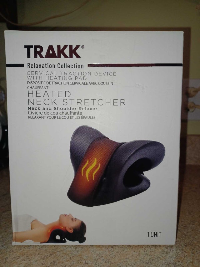 Trakk heated neck stretcher