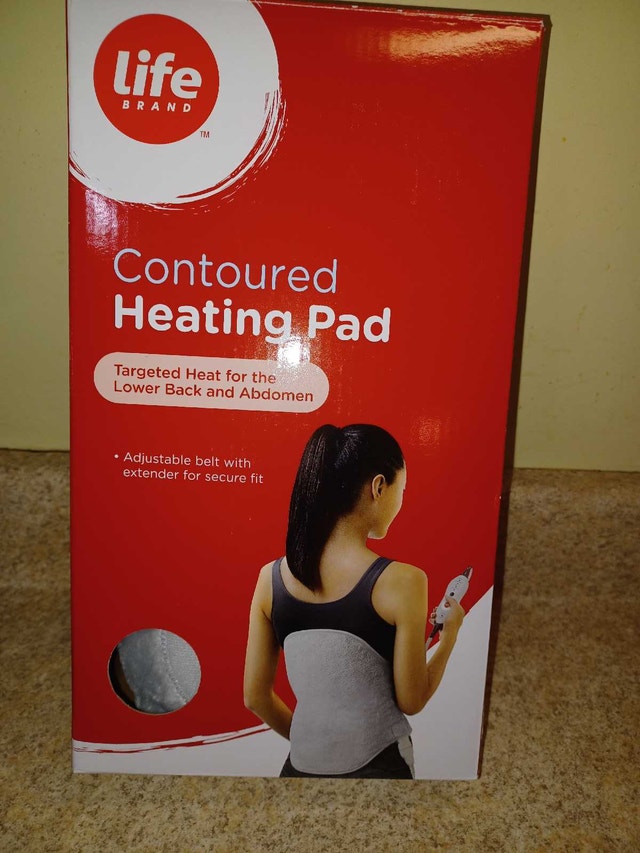 Life Brand Contoured Heating Pad