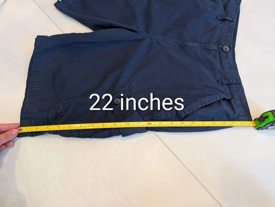 Calvin Klein Men's Cargo Shorts - Navy Blue - Size 36 - photo 5