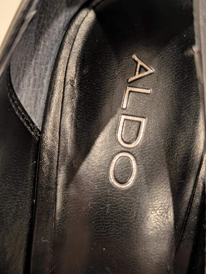 Aldo Malas 38B Women's Pointed Toe Heels Black Pump - photo 5