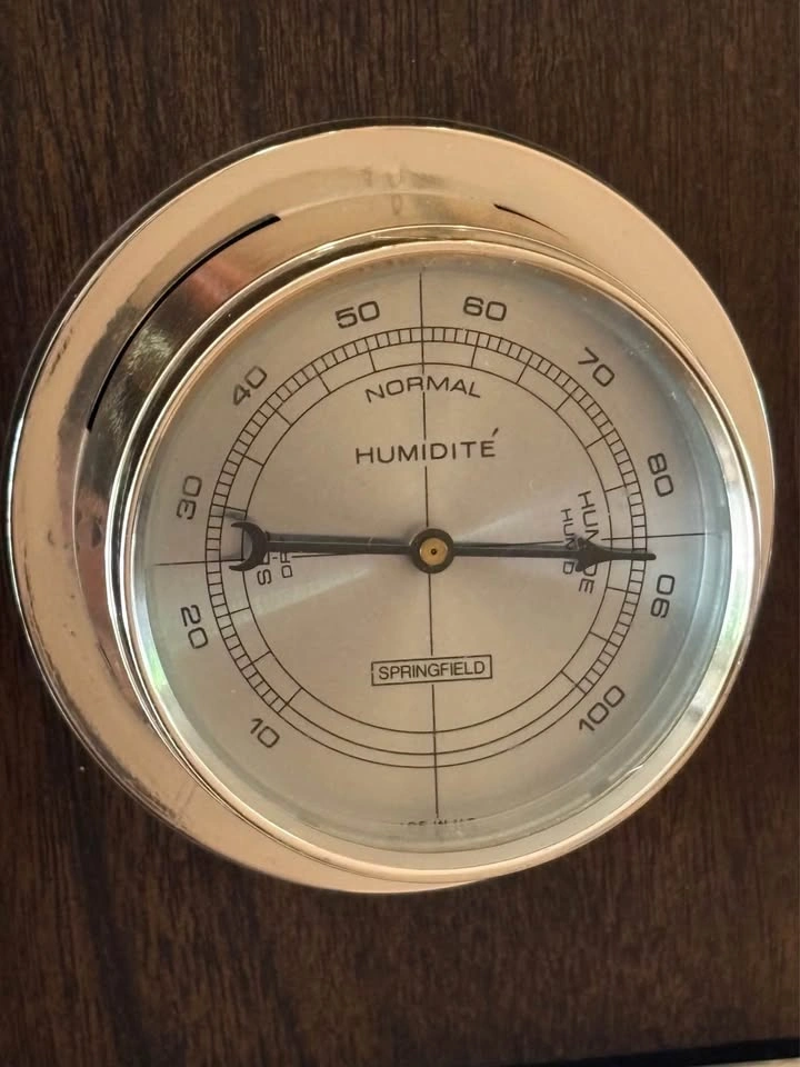 Vintage Classic 1970’s Springfield 3-Dial Weather Station - photo 4