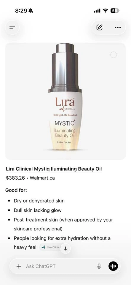 Lira Mystiq Illuminating Beauty Oil - photo 3