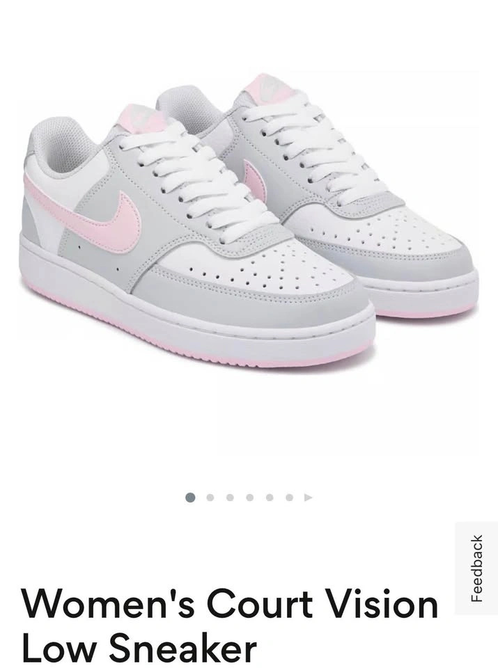 Women’s Nike Court Vision Low Sneaker - photo 2