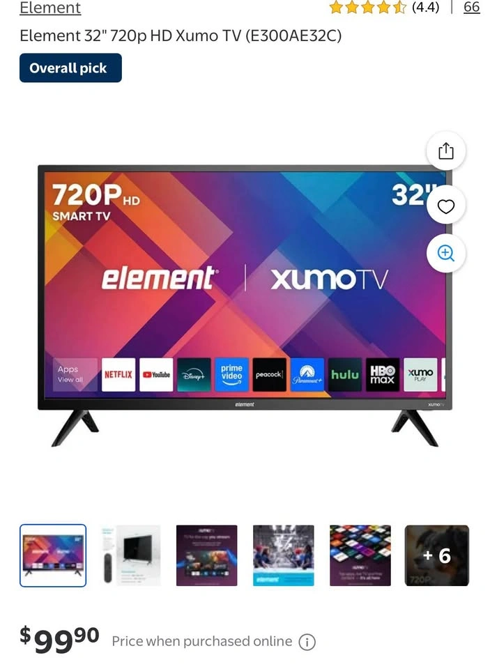 32 inch Element TV - photo 3
