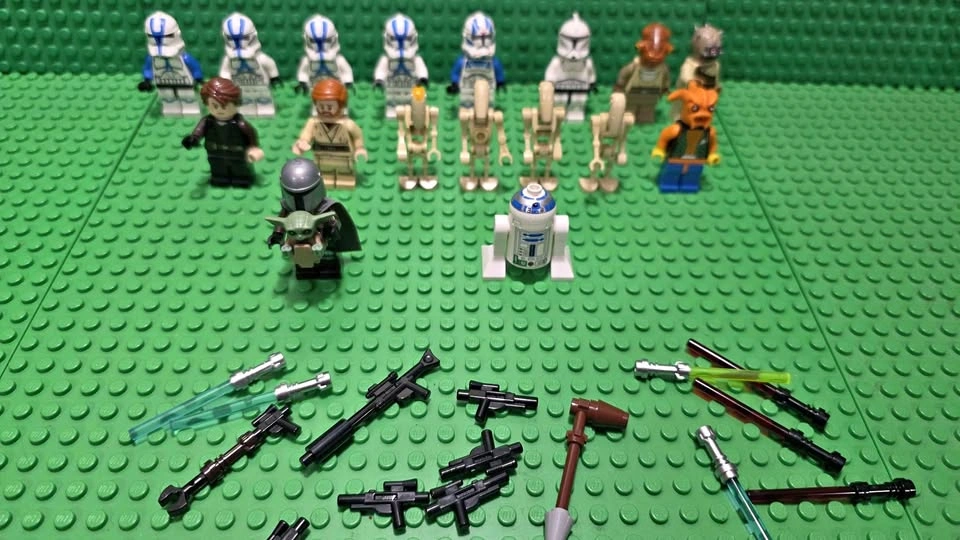 Lego starwars minifigures