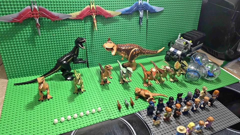 Lego jurassic park!