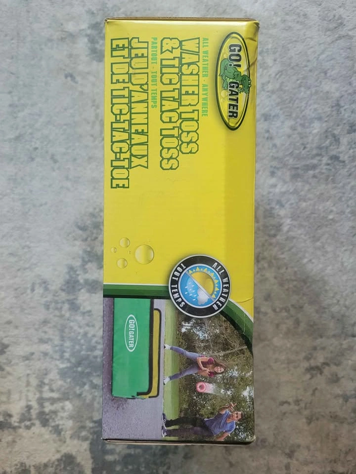 BRAND NEW Go! Gater 2-in-1 Washer Toss & Tic Tac Toss Set - photo 4