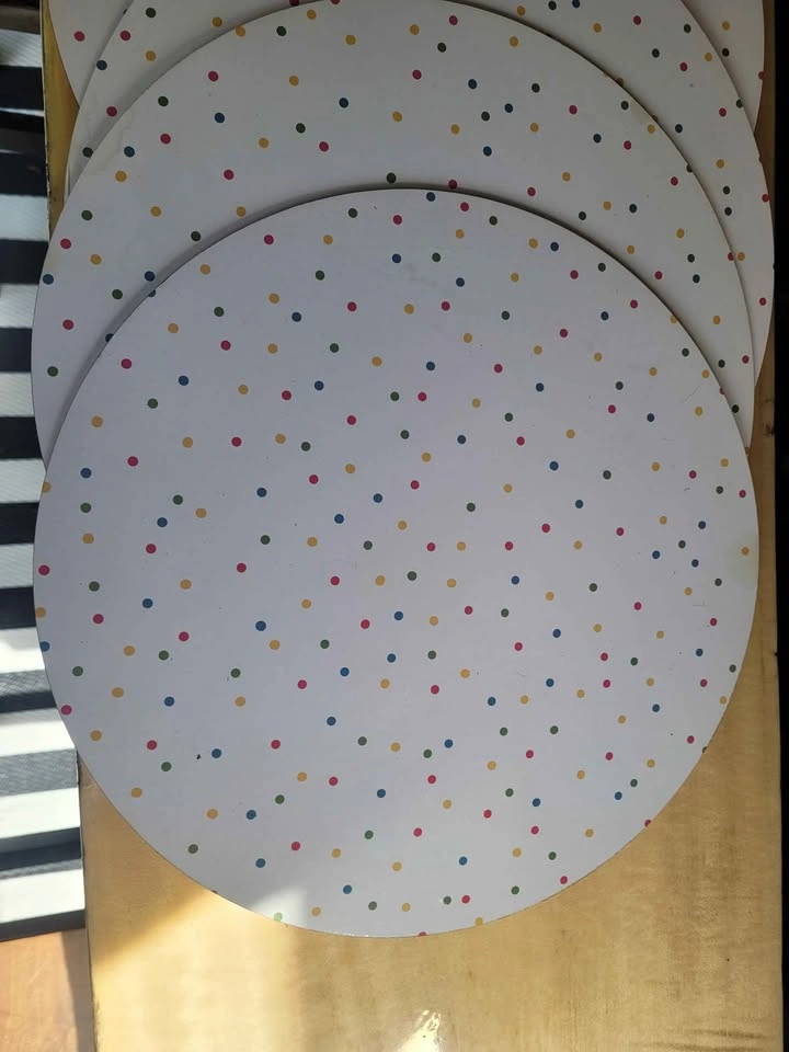 Set of 4 placemats with cork backing (indoor/outdoor) - photo 2